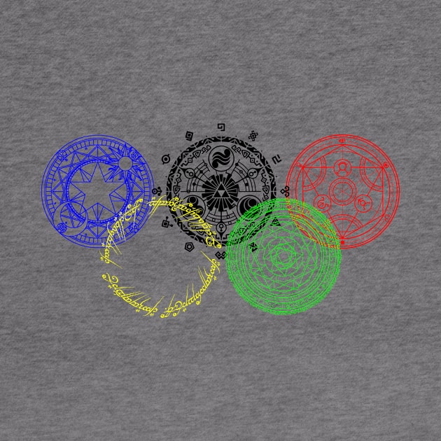 Magic Circle Olympics by ikaszans